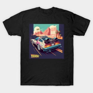 DeLorean - back to the future T-Shirt